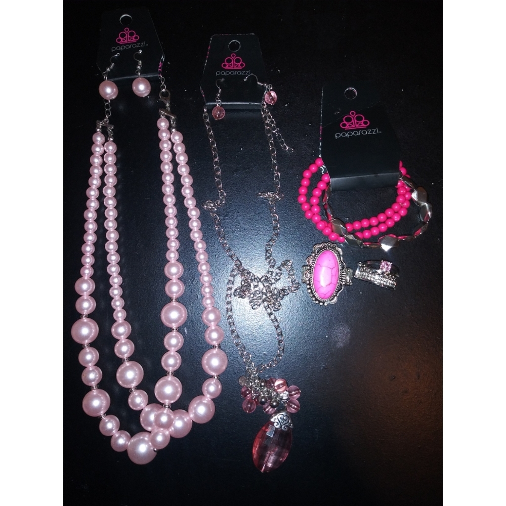 Pink Jewelry Bundle